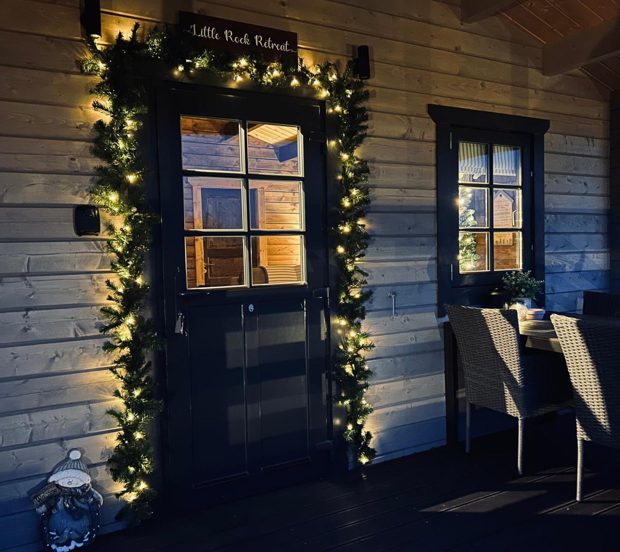 Little Rock Retreat Log Cabin With Hot Tub Castletown Gheoghegan Εξωτερικό φωτογραφία
